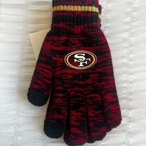 NFL San Francisco Glove Set